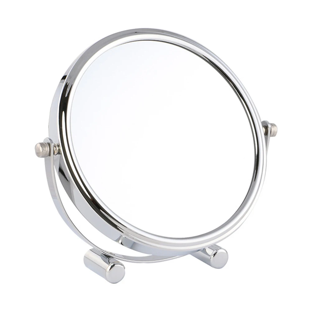 7 дюймов 1X/3X Настольный двухсторонний 360 градусов поворотный зеркало Портативный Простой высокой четкости увеличительное зеркало