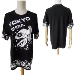 Симпатичные Единорог Токио вурдалак футболка с короткими рукавами Повседневная футболка мужская и женская одежда Аниме карнавальный