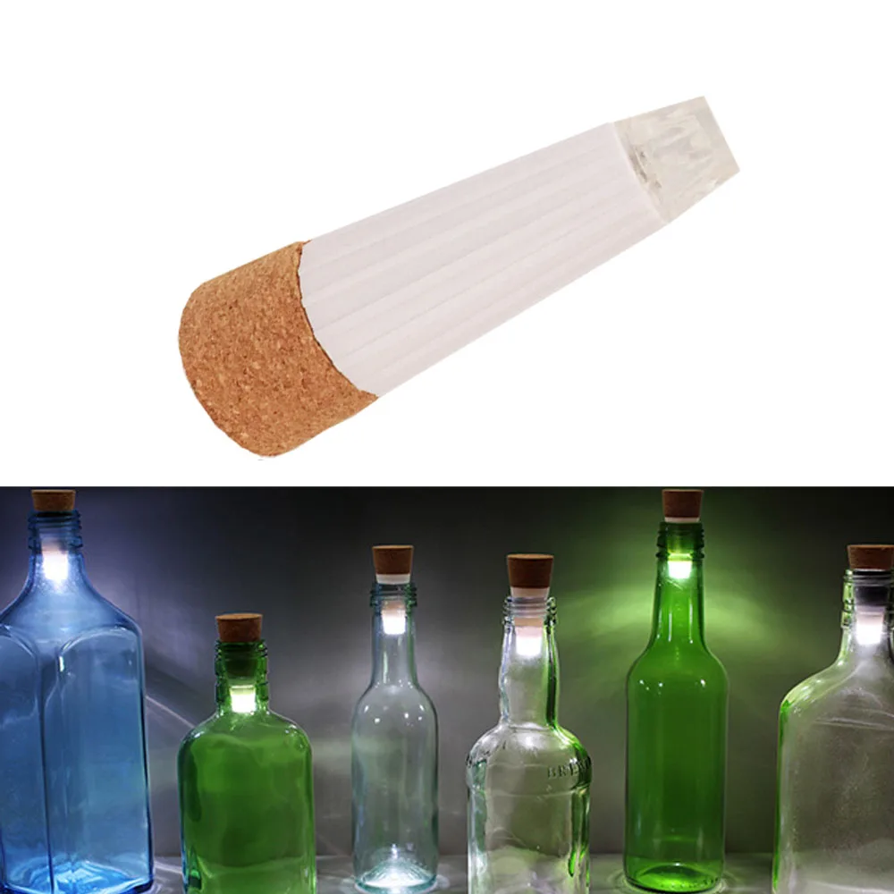 YB Yiba USB Rechargeable Cork Shaped Bottle Stopper Light Glass Wine
