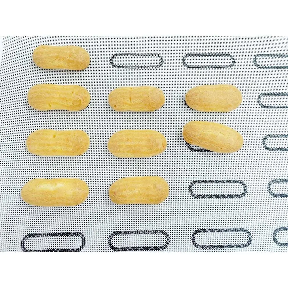 Creacate 4 7 дюймов и 2 36 Eclair выпечка 18 44 полости антипригарный леди палец большой торт