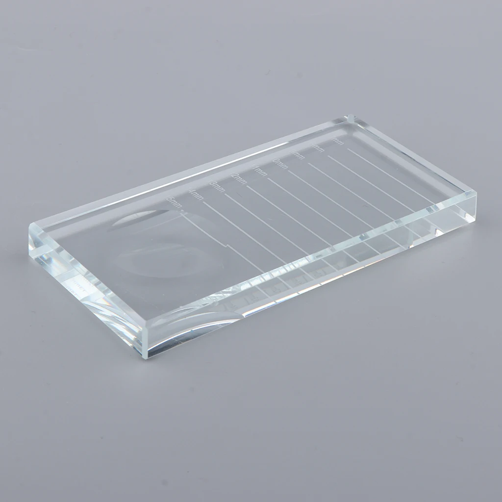 Eyelash Extension Pads Adhesive Glue Holder Pallet Crystal Stone Makeup Tool