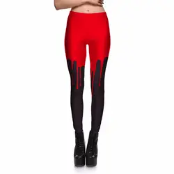 Красные, черные с Для женщин тренировки Леггинсы для женщин Демисезонный Фитнес s до 4xl большие черные брюки полной длины