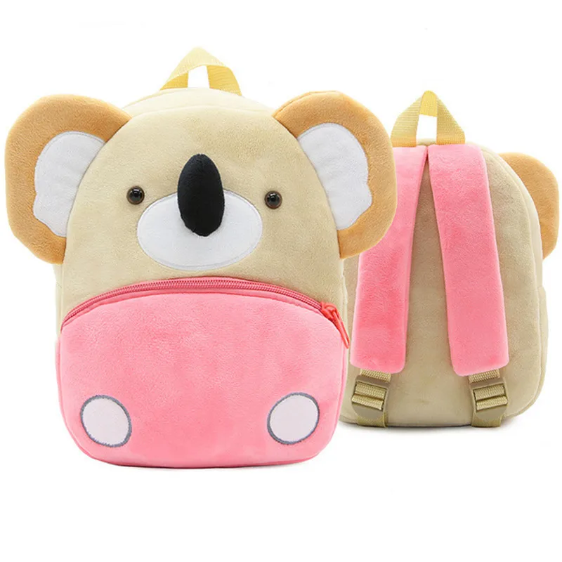 2021 Cute Children Backpack Animal Cartoon Kids SchoolBag Girls and