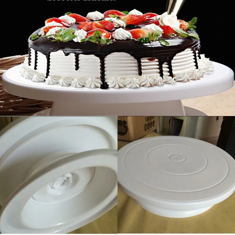 DIY Cake Decorating Tools Rotating Cake Stand Sugarcraft