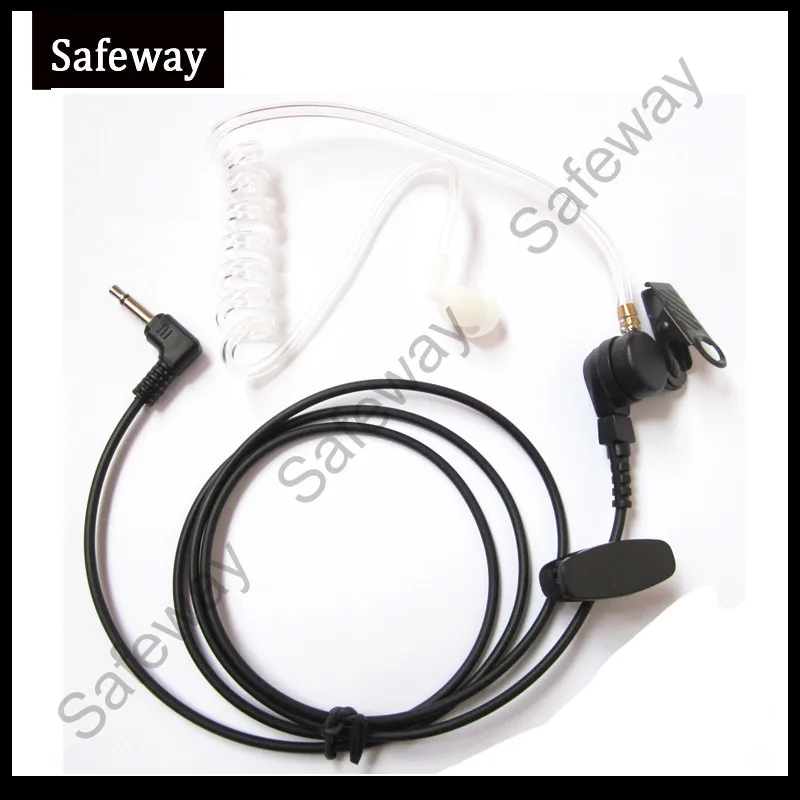 

FBI 3.5mm Earphone Headset Listen Only Acoustic Tube Earpiece with acoustic tube for baofeng walkie talkie microphone