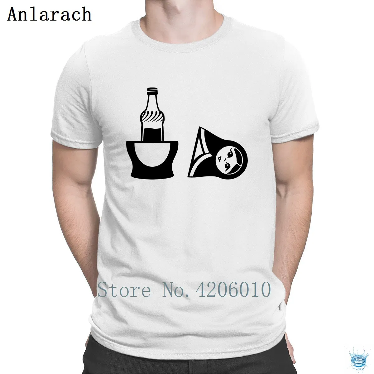 cheap Vodka Madroschka T Shirt Awesome Custom Top Tee Novelty Tshirt For Men Summer Style Round Collar Comical Anlarach Gift