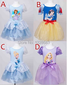 

New 2015 Kids Summer Clothes Children's Costumes Girls Princess Dress Fantasia Roupas Infantil Meninas Vestido Infantil Princesa