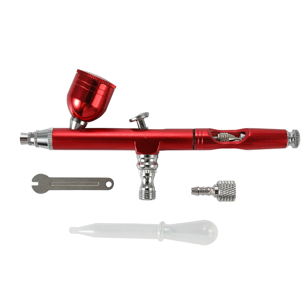 

spray gun Beautiful Airbrush Kit Small Spray Pump Pen Set Air Compressor Kit for Art Painting Tattoo Craft Cake Spray Model