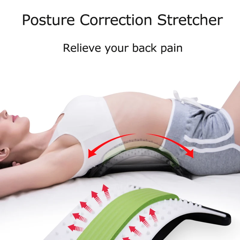 “ Almofada de Tração da Coluna Apoio Lombar Vertebral Spine Corrector