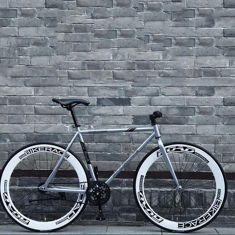 Top Road Bike Fixed Gear 26 Inch Single Speed 60 Knife Retro Frame Man and Woman Students Adult Bicycle New 1 Top Road Bike Fixed Gear 26 Inch Single Speed 60 Knife Retro Frame Man and Woman Students Adult Bicycle New 1