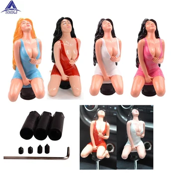 

Colorful Sexy Girl Car Accessories Sexy Lady Car Truck Manual Gear Stick Shift Lever Knob Shifter Universal Gear Shift Knob