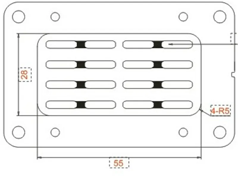 Sounderlink HiFi ленточный твитер динамик AMT блок 4 6 8 Ом 30 Вт тройной громкоговоритель diy