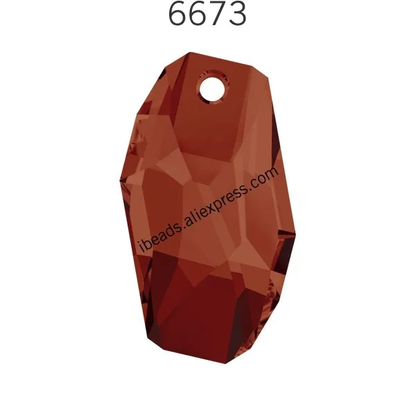 (1 шт.) 100% Оригинальный кулон метеорита с кристаллом Swarovski 6673 сделано в австрийском