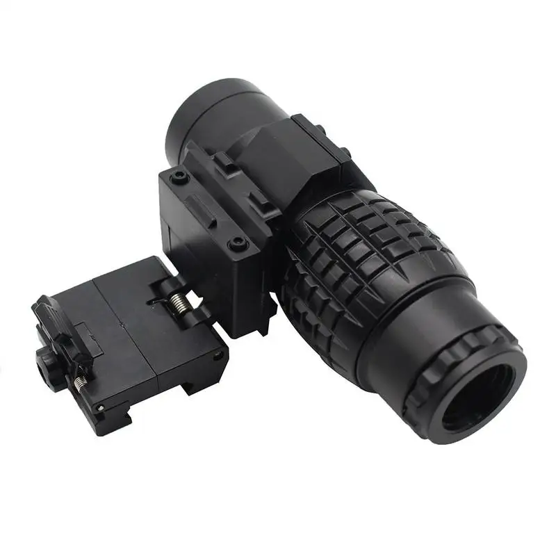 3x المكبر بندقية Riflescope التكتيكية الاتفاق المكبرة الصيد نطاق Riflescopes لعبة جبل يناسب الثلاثية الأبعاد جهاز الرؤية العاكس