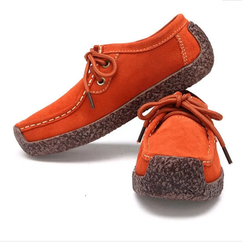 yellow Orange Fur black red orange Up Rasmeup En yellow Concis Femmes Cuir brown Lace Confortable blue De Femme red Fur Bateau Appartements Chaussures Fur black Fur Chaud Mode Fur With Mocassins Casual brown Fur Sneakers Véritable blue qBxHAU