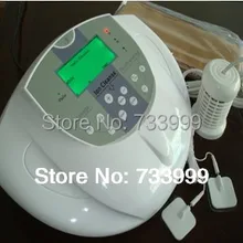 8 шт./партия, новая ионная детоксикационная спа-Чистящая машинка для ног+ инфракрасный пояс+ для массажа облегчает прокладку aqua машина для массажа с алюминиевой коробкой