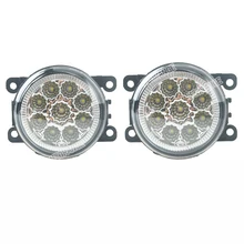 For SUZUKI JIMNY (FJ)1998-2015 For Front Bumper High Brightness LED Fog Lights Fog Lamps Car styling White 12V 1set цена For SUZUKI JIMNY (FJ)1998-2015 For Front Bumper High Brightness LED Fog Lights Fog Lamps Car styling White 12V 1set цены онлайн