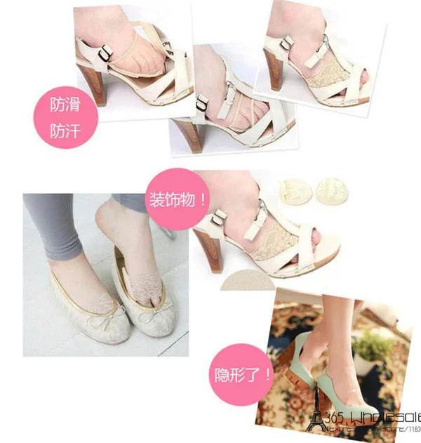 Invisible anti-slip socks for sandles high heels - 18