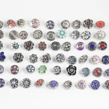 Новая мода 30 шт./лот унисекс для женщин и мужчин 12 мм кнопки серебряные часы Fit Кнопки Серебряный браслет