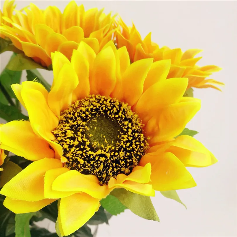 24 шт. декоративные Подсолнухи 60 см|artificial sunflower|sun flowerflower flower |