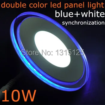 10w led acrylic wall ceiling downlight round panel light bulb lamp