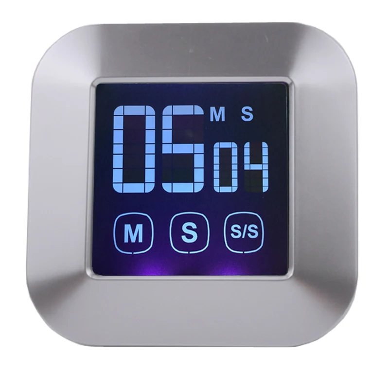 

Free shipping, touch LCD screen kitchen timer, digital electronic timer, multi function timer