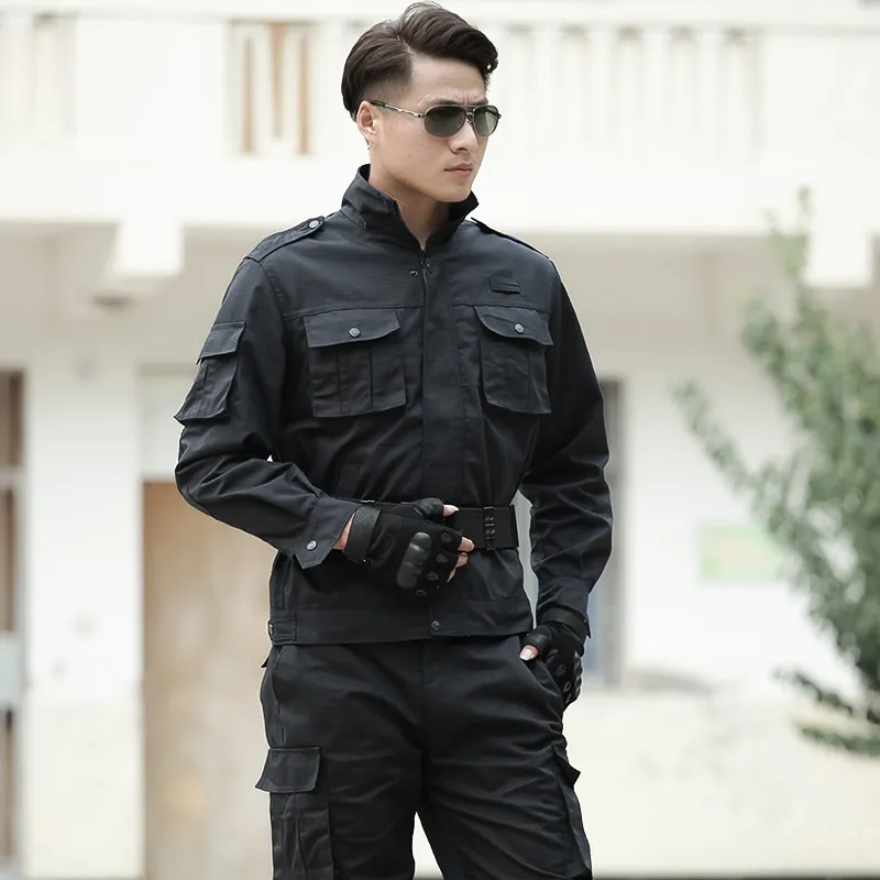 Mens Military Tactical Jacket Pants Combat Special Force BDU Uniform Suits SWAT 