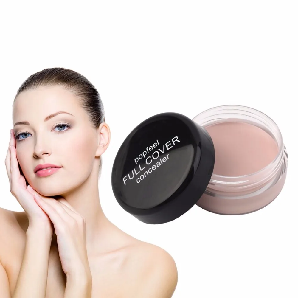 

Hide Blemish Face Make Up Camouflage Concealer Cream Moisturizer Oil-Control Brighten Concealer Ficial Makeup Tools Beauty Hot
