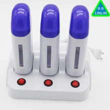 LINLIN новейшие восковые устройства для депиляции волос 3x100 мл нагреватель волос машина для депиляции воск терапия HeatingDepilatoryRazor Blade