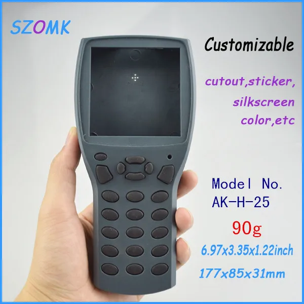 

1 piece, plastic handheld enclosure177*85*31 mm 6.97*3.35*1.22inch electronics junction housing plastic project box