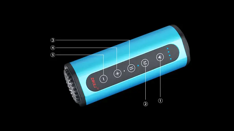 Портативный динамик Bluetooth Блики фонарик Велосипедный динамик