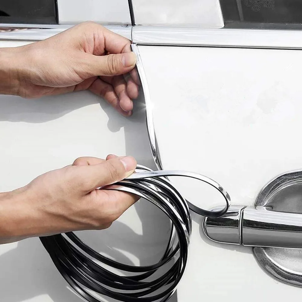 

Car Styling Door Edge Scratch Crash Strip Protection For Toyota Camry Corolla RAV4 Highlander Land decoration accessories