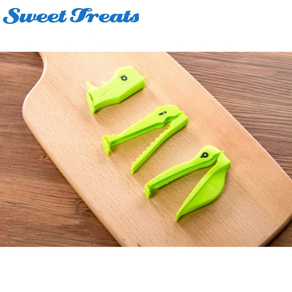 3pcs/lot Cute Animal Bag Clip Sealing Clips Chips Cereal Food Bags