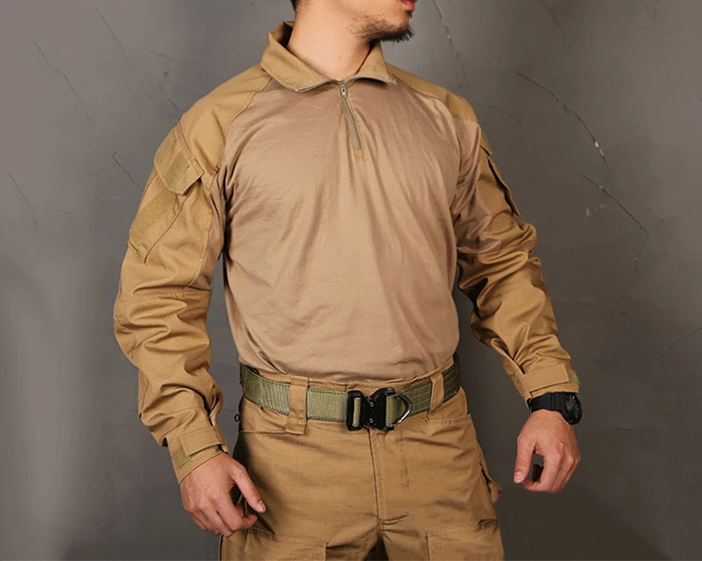 Brown tactical shirt Clearance