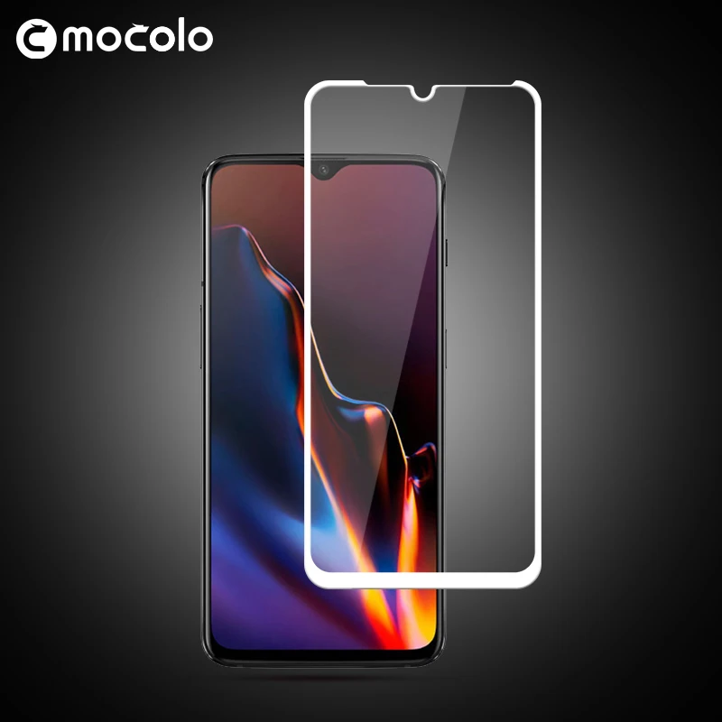 Защитное стекло mocolo oneplus 6 T закаленное пленка 2.5D с полным покрытием для 5 5T 3T 5t