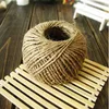 (1 Lot=30 Meter)DIY Scrapbooking Hemp Rope Kraft Hang Tags String Jute Cord Twine Wedding Postcards Photo ► Photo 1/2