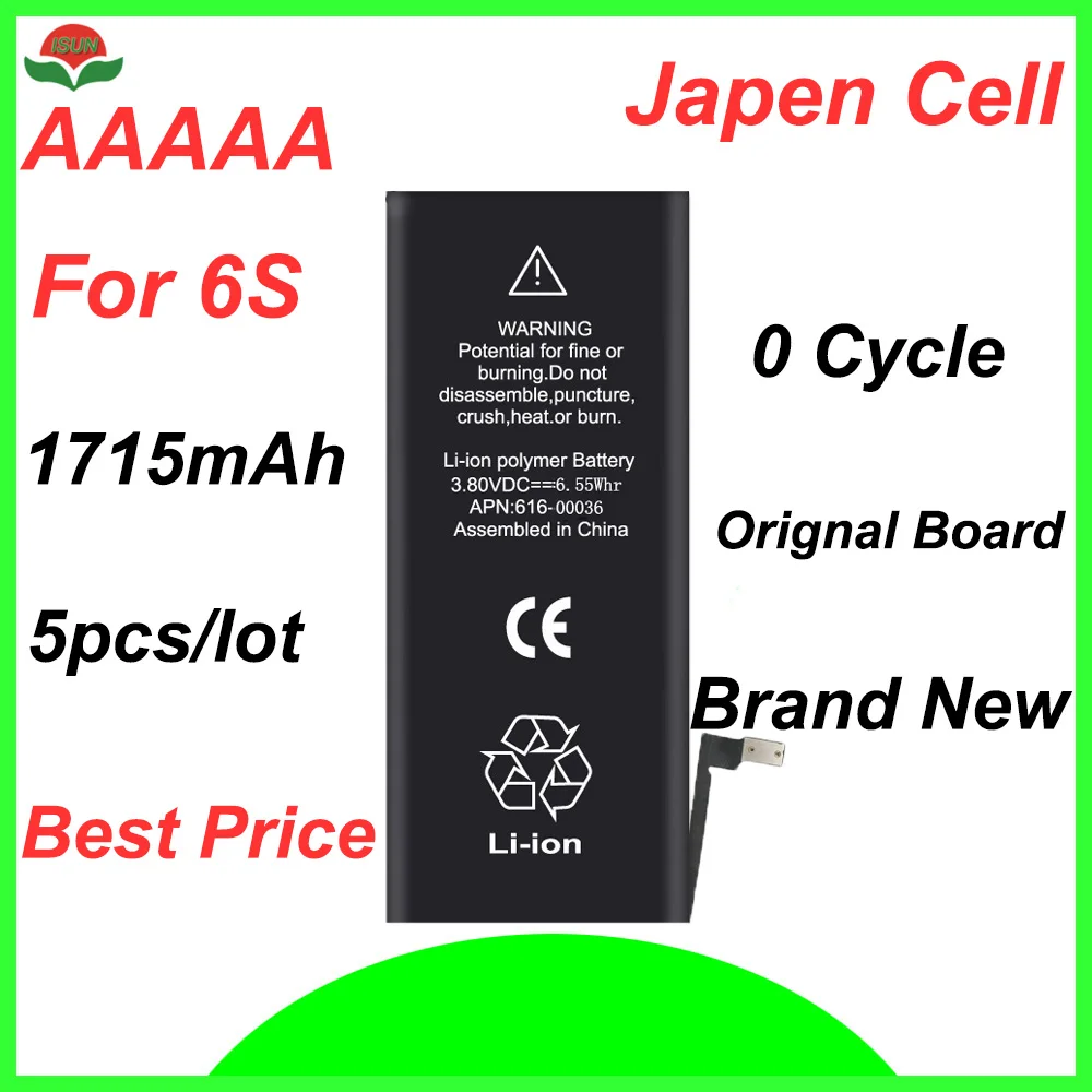 6S 5pcs