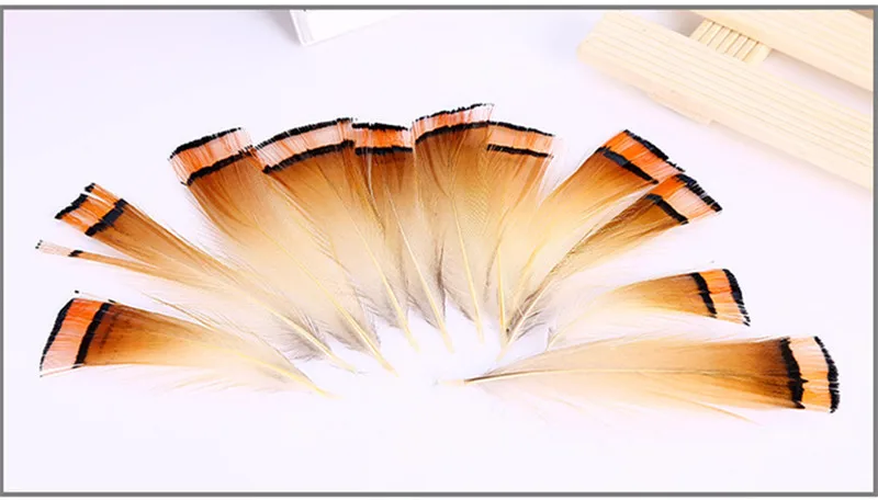 Attractive 50pcs Cambo Turkey Marabou Blood Feathers Fly Fishing Tying Material Lure Making/ Imitate Insect Hooks Pesca