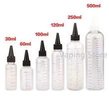 2 шт 30 мл/60 мл/100 мл/120 мл/250 мл/500 мл Электронная бутылка для сока Vape со шкалой бутылки для жидкости