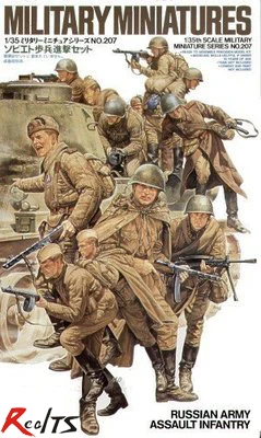 RealTS TAMIYA MODEL 1 35 SCALE military models 35207 Russian Army Assault Infantry plastic model kit