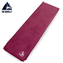 6,5 см HEWOLF надувной матрас замша открытый кемпинг палатка коврик Самонадувающийся коврик Туризм Автоматический надувной матрас