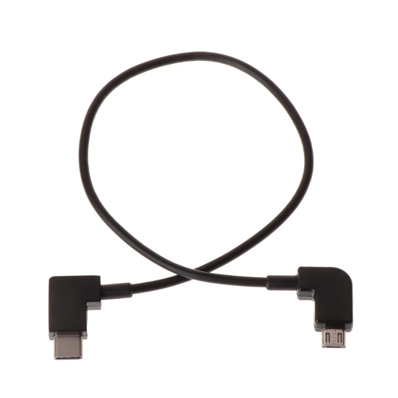 

Double elbow Micro USB to Type C Cable for Samsung DJI Drone Controller TabletPC