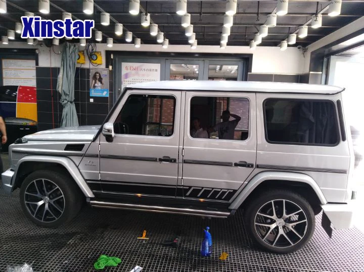 2 боковых наклейка на кузов автомобиля для Mercedes benz AMG BRABUS W463 G63 G65 G500 издание