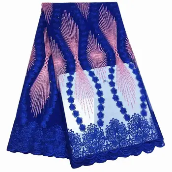 

New Arrival African Lace Fabric 2019 Embroidered French Laces Fabric High Quality French Tulle Lace Fabric For Wedding Dress