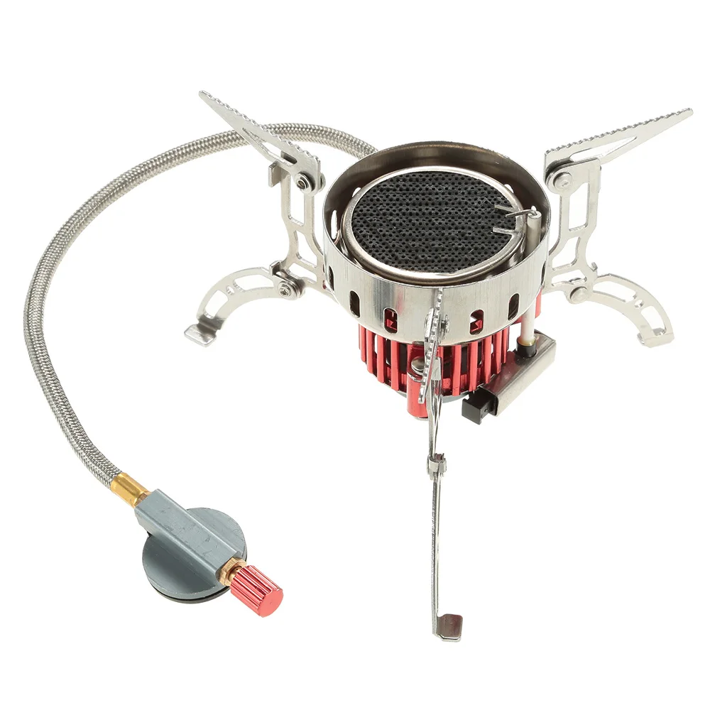 

1 With Ignition 3500W Windproof Outdoor Infrared Stove Cooker Hiking Camping Picnic Gas Stove Infrared Heating Roasting Cookout
