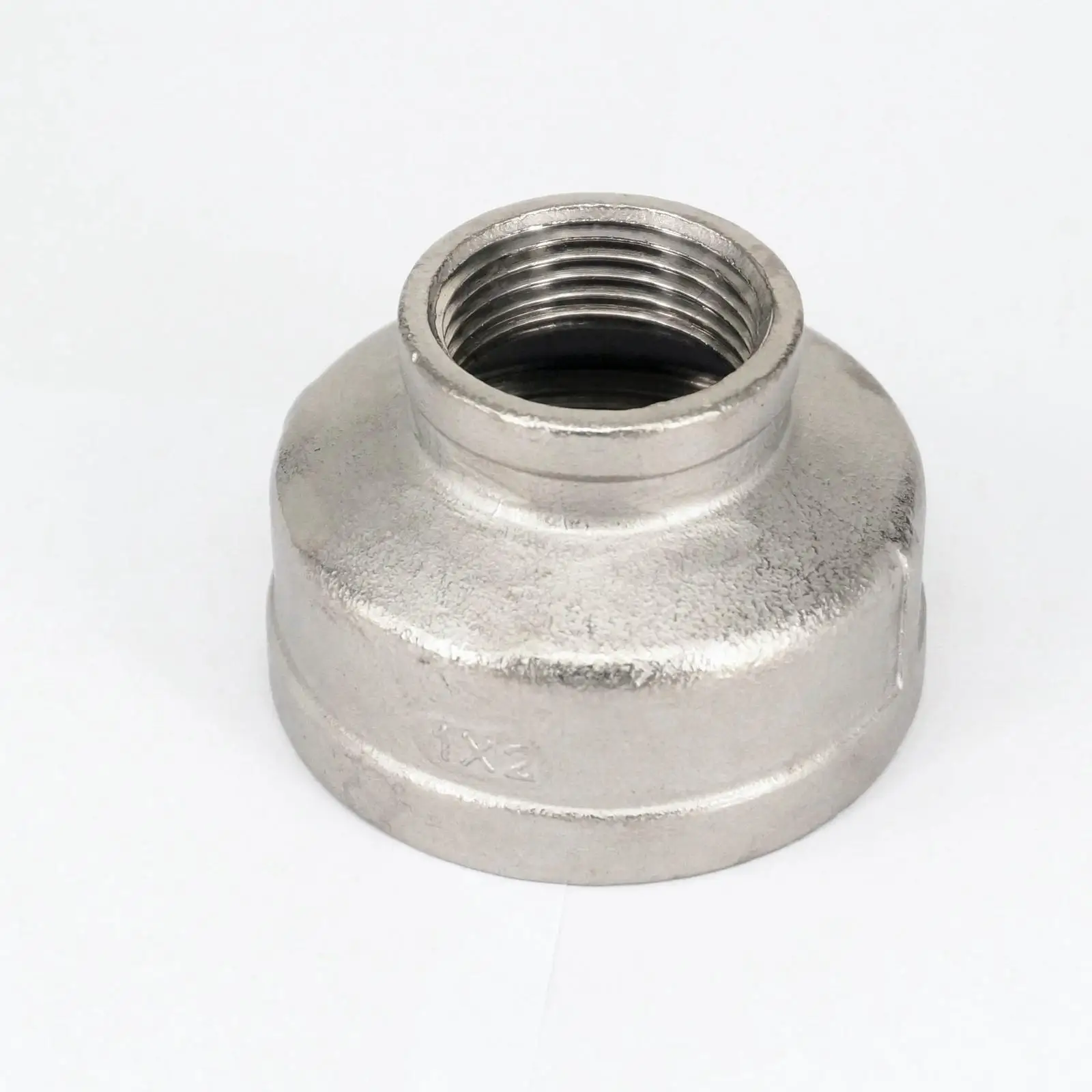 2" BSP female to 1" BSP female Thread Reducer 304 Stainless Steel Pipe