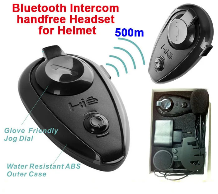 

2018 New Motorcycle Helmet Bluetooth Headset Intercom Moto For 3 Riders BT Wireless Intercomunicador Interphone MP3