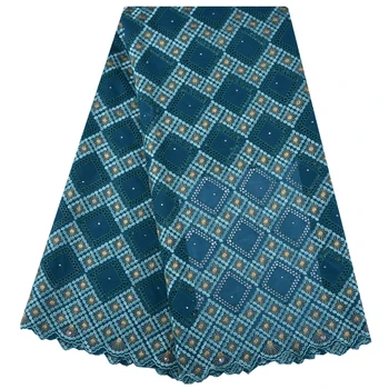 

High Quality Dry Lace Fabric Swiss Voile In Switzerland Embroidery Dry Cotton Swiss Lace Fabric African Women Lace Fabric 1213B