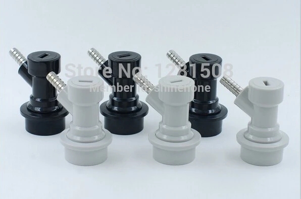 

Free shipping 3 Pairs Ball Lock Disconnects barbed for Corny Kegs - Home Brew, Homebrew Kegging