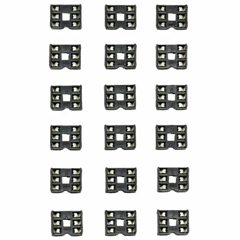 Crazy Sale CTZ 66x/lot DIP IC Sockets Adaptor Solder Type Socket 6814161820242628 Pins 